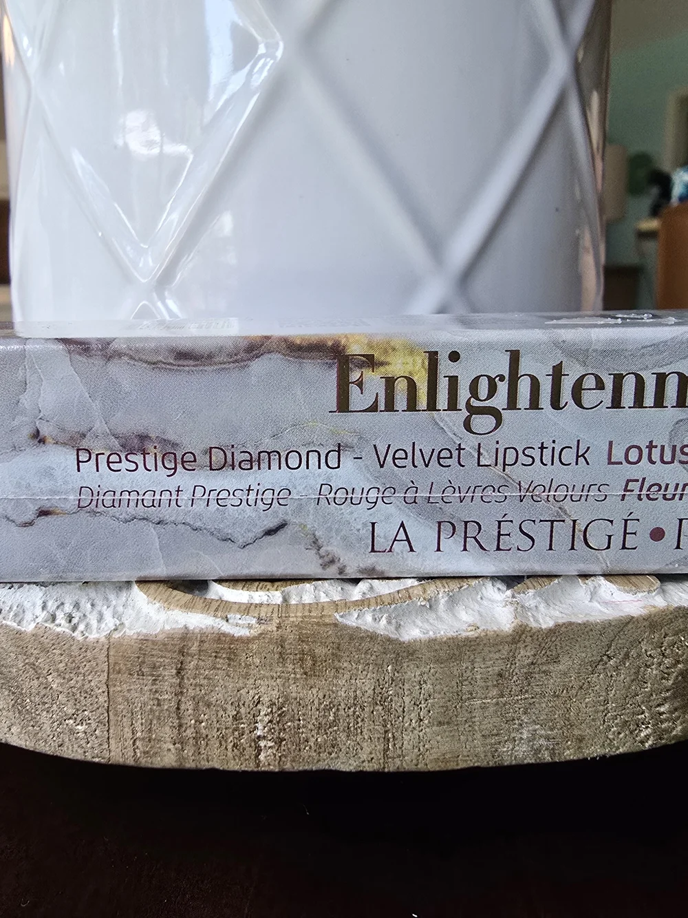 Enlightenment - Velvet Lipstick With Beautiful Holder.